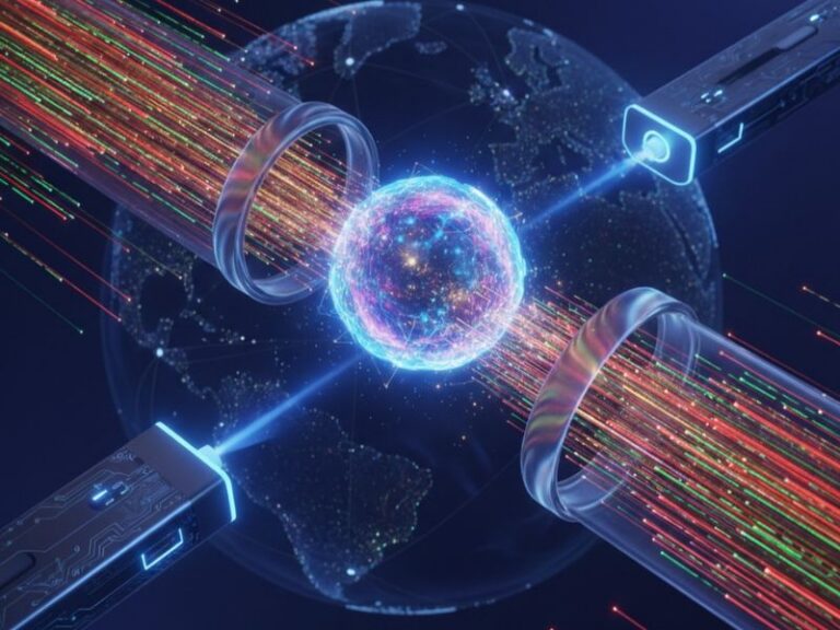 Quantum Teleportation Breaks the Internet Barrier